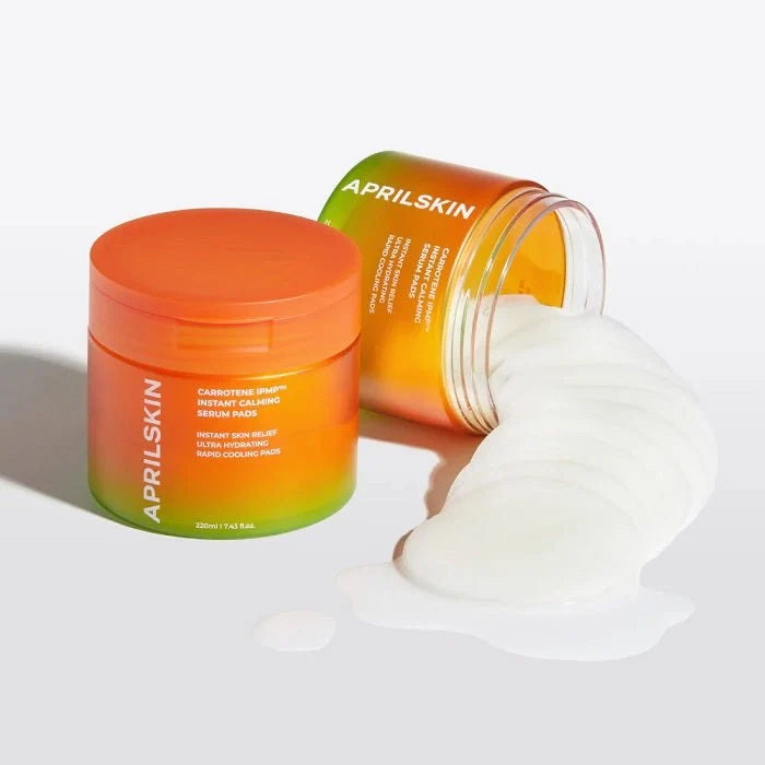 APRILSKIN Carrotene IPMP™ Instant Calming Serum Pads