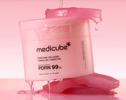 Medicube PDRN Pink Collagen Toning Gel Toner Pad