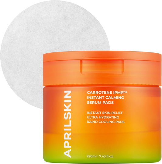 APRILSKIN Carrotene IPMP™ Instant Calming Serum Pads
