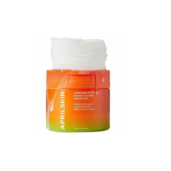 APRILSKIN Carrotene IPMP™ Instant Calming Serum Pads