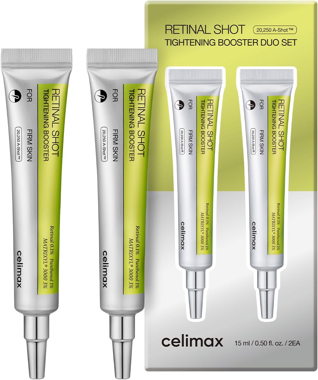 Celimax The Vita-A Retinol Shot Tightening Booster (Duo Set)