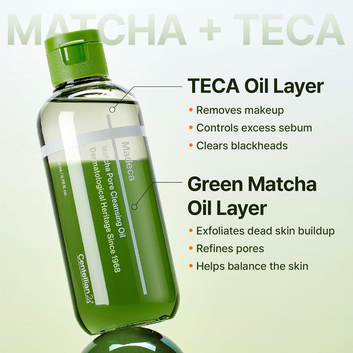 Centellian 24 Madeca Matcha Pore Cleansing Oil