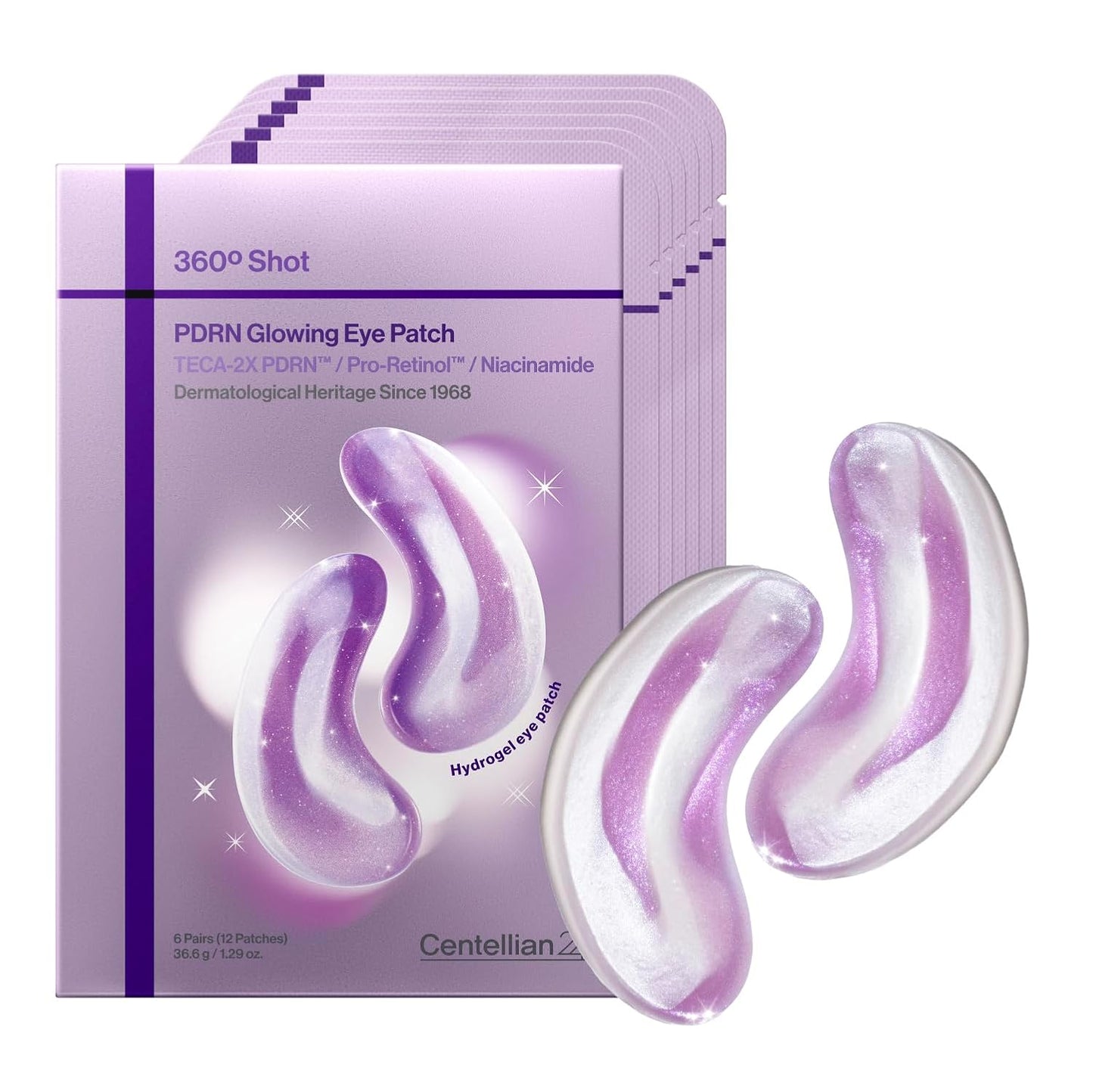 Centellian 24 360º Shot PDRN Glowing Eye Patch (6 pcs)