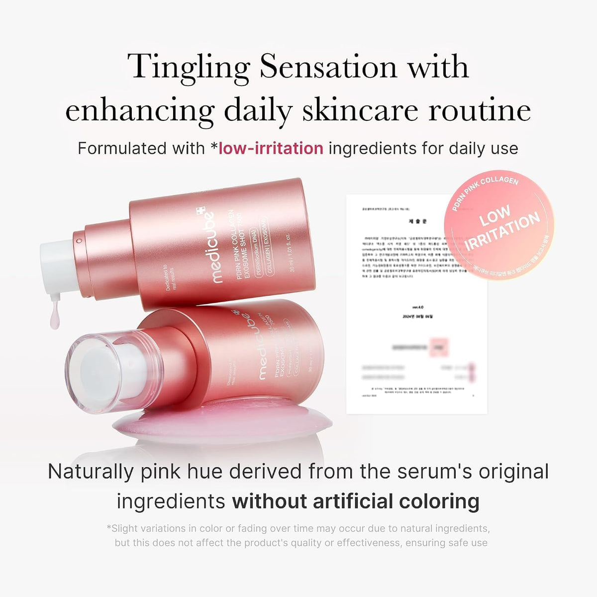 Medicube PDRN Pink Collagen Exosome Shot 7500