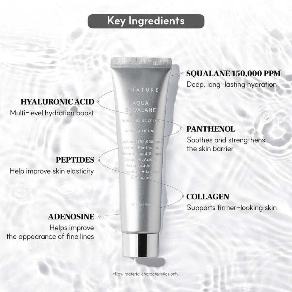 S.NATURE Aqua Squalene Moisturizing Cream